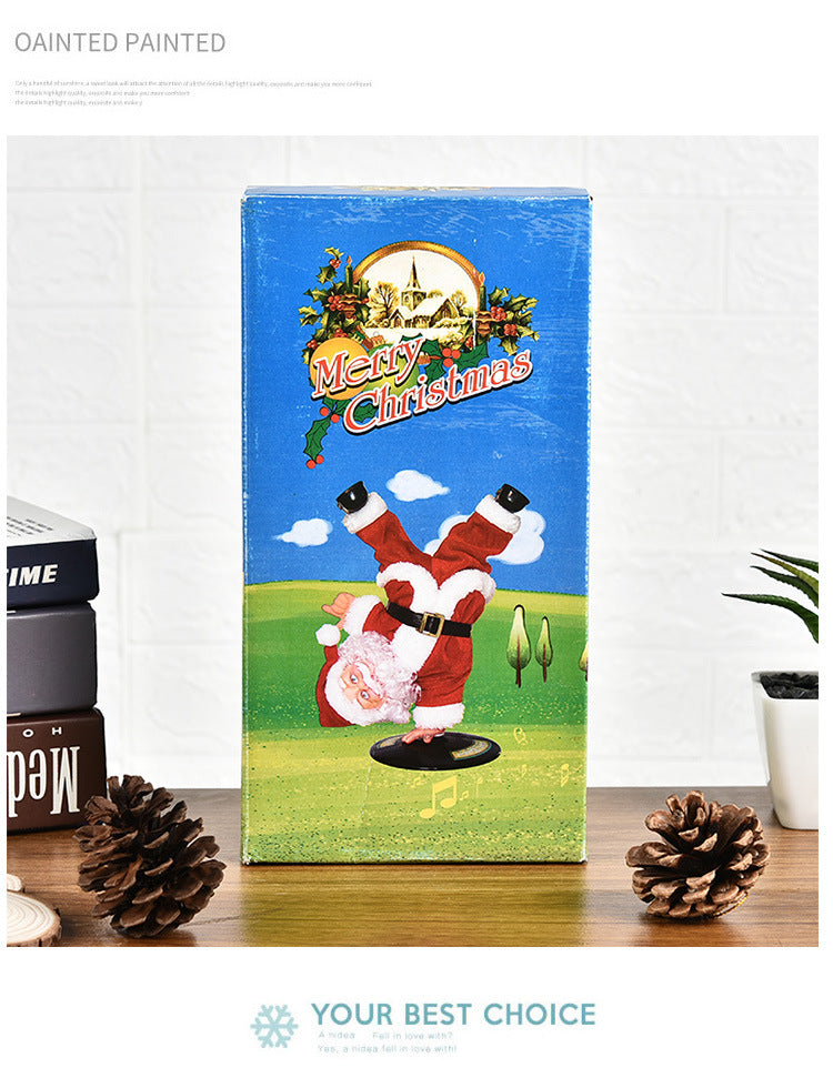 Electric Handstand Street Dance Santa Claus Toys