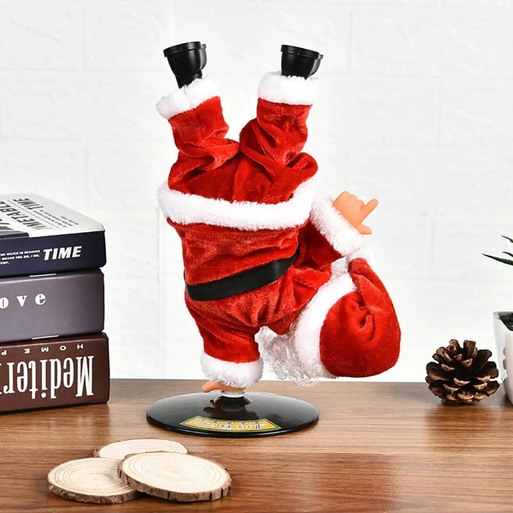 Electric Handstand Street Dance Santa Claus Toys