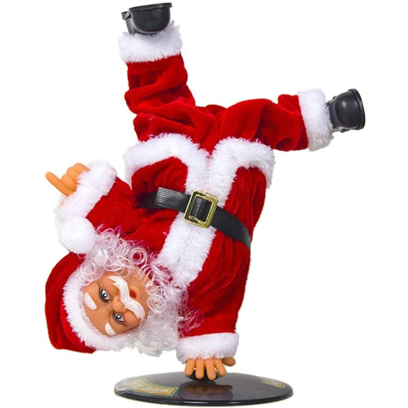 Electric Handstand Street Dance Santa Claus Toys