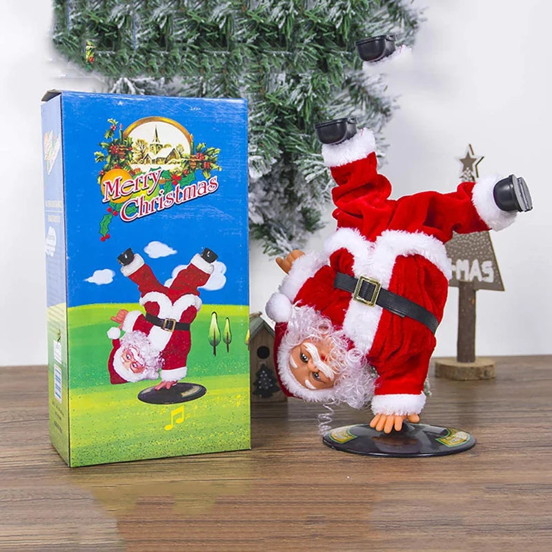 Electric Handstand Street Dance Santa Claus Toys
