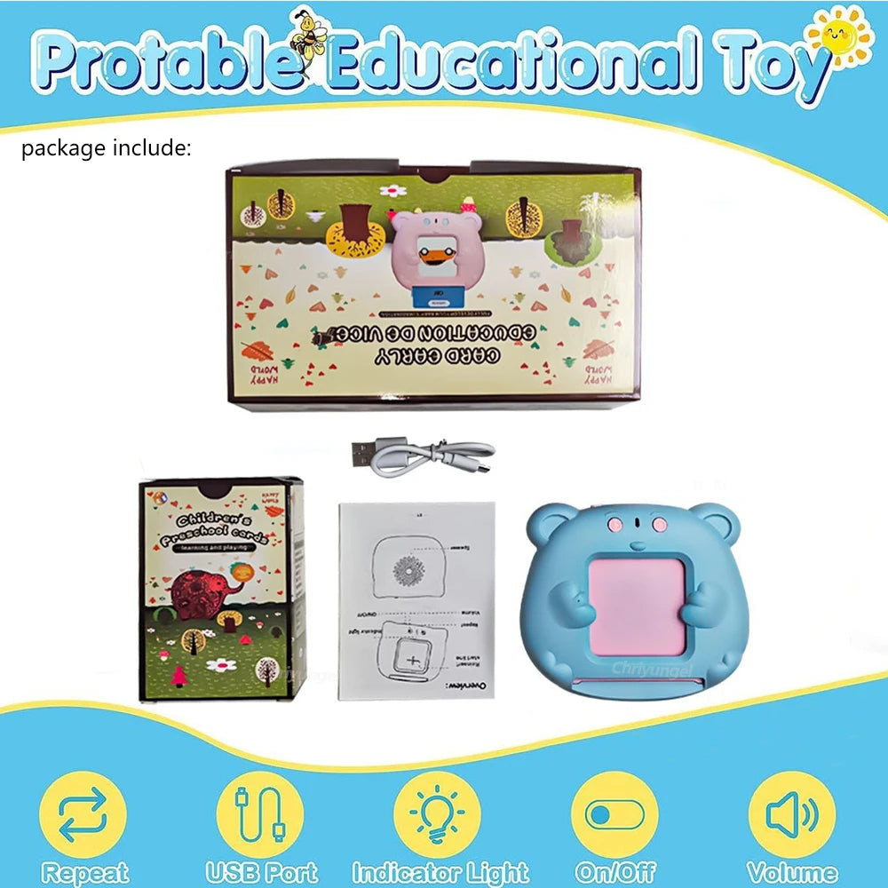 Talking Flash Cards Toddlers Learning Machine