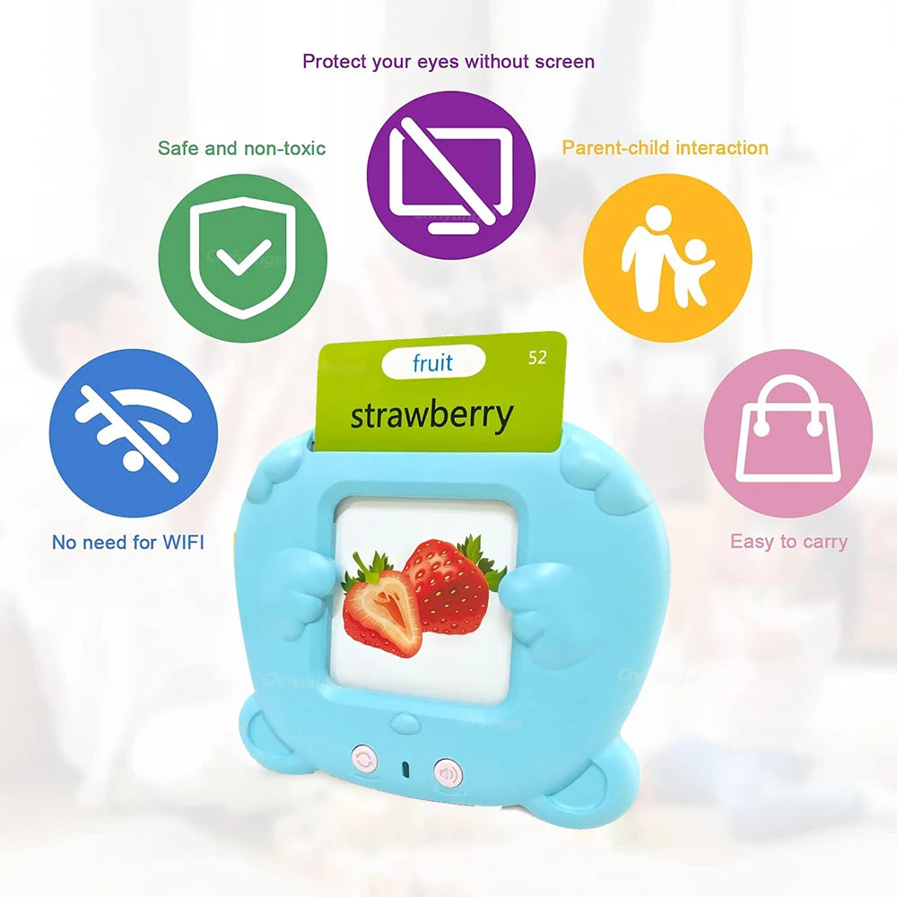 Talking Flash Cards Toddlers Learning Machine