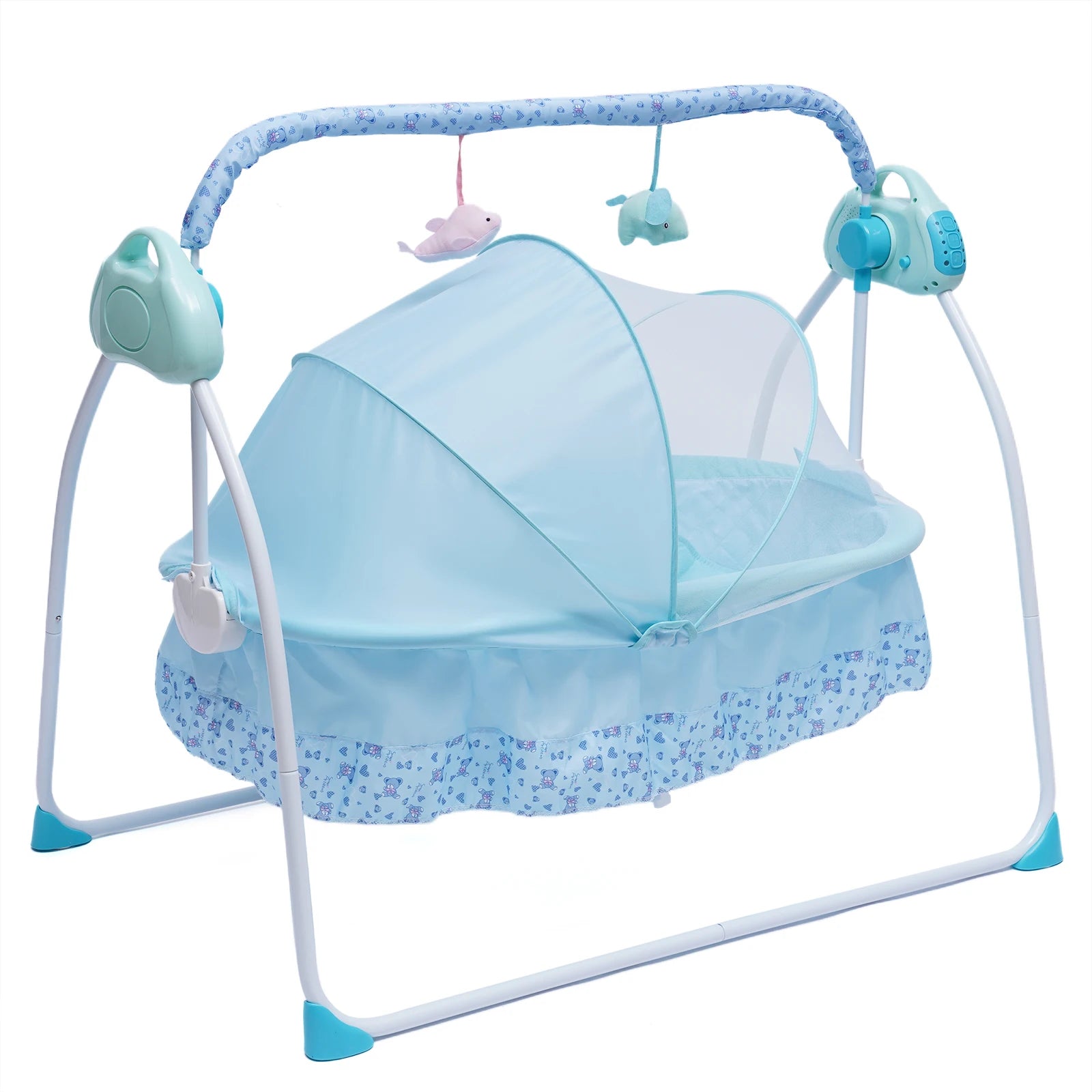3 Colors Bluetooth Electric Auto Swing Bed