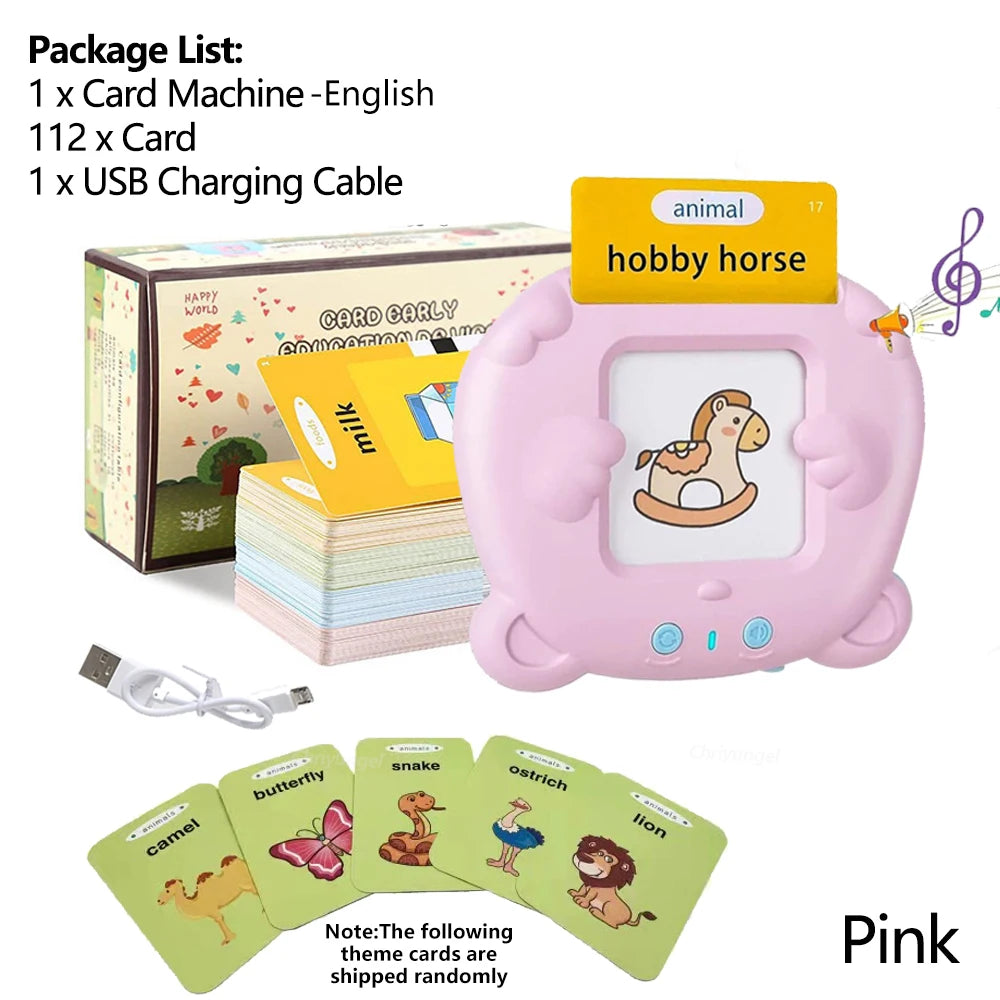 Talking Flash Cards Toddlers Learning Machine