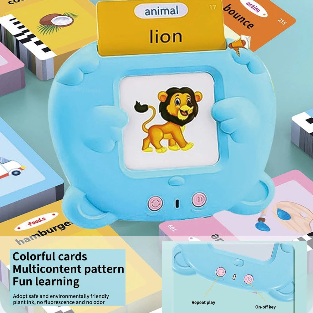 Talking Flash Cards Toddlers Learning Machine