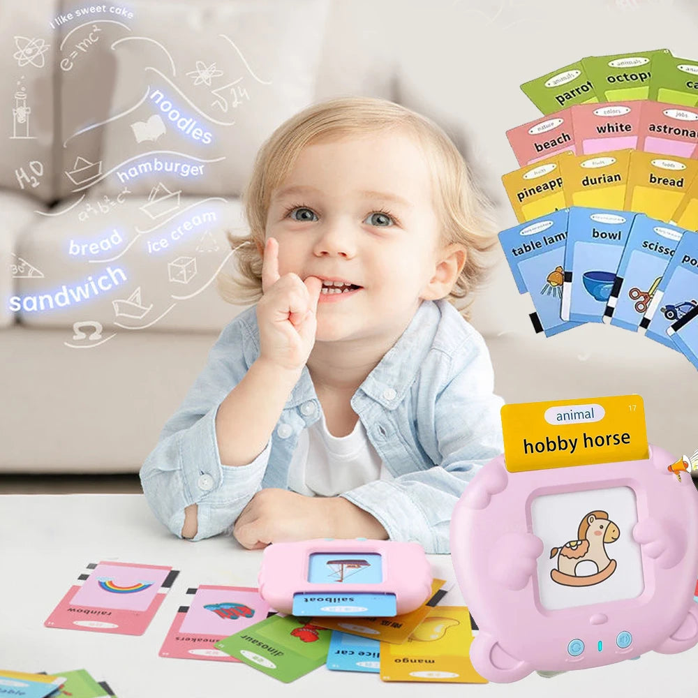 Talking Flash Cards Toddlers Learning Machine