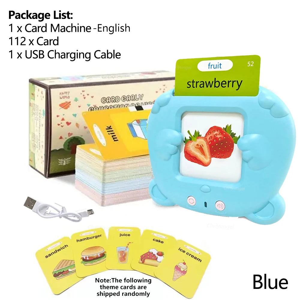 Talking Flash Cards Toddlers Learning Machine