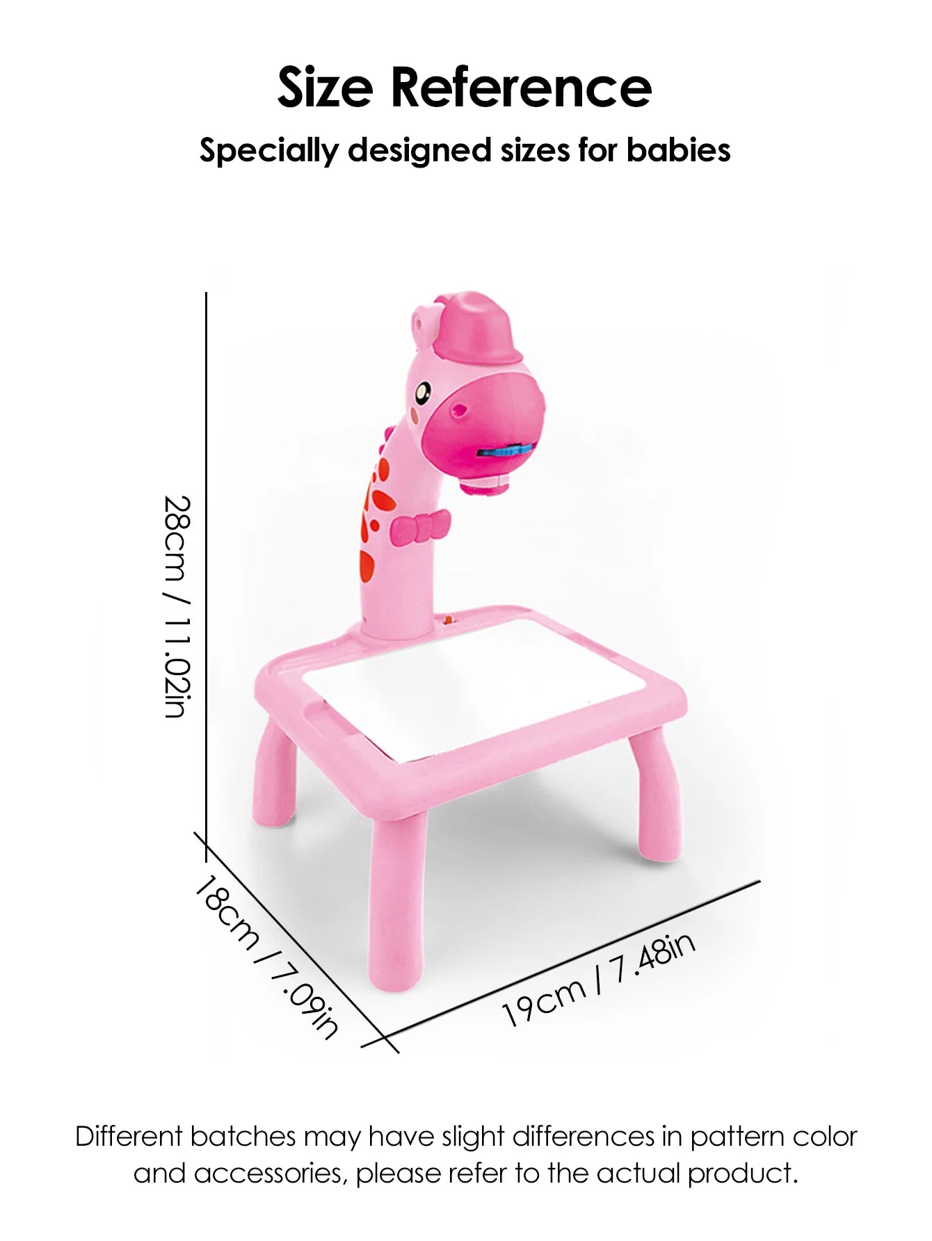 Children LED Projector Drawing Table Toy
