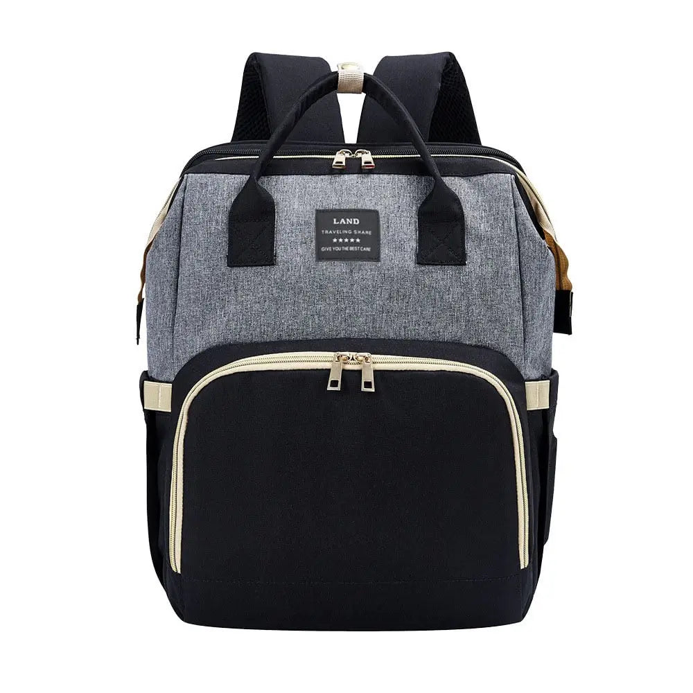 Multi - Functional Folding Baby Bag - The Purely Baby