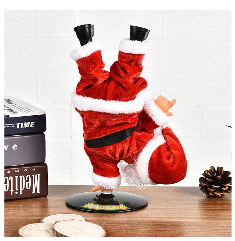 Electric Handstand Street Dance Santa Claus Toys