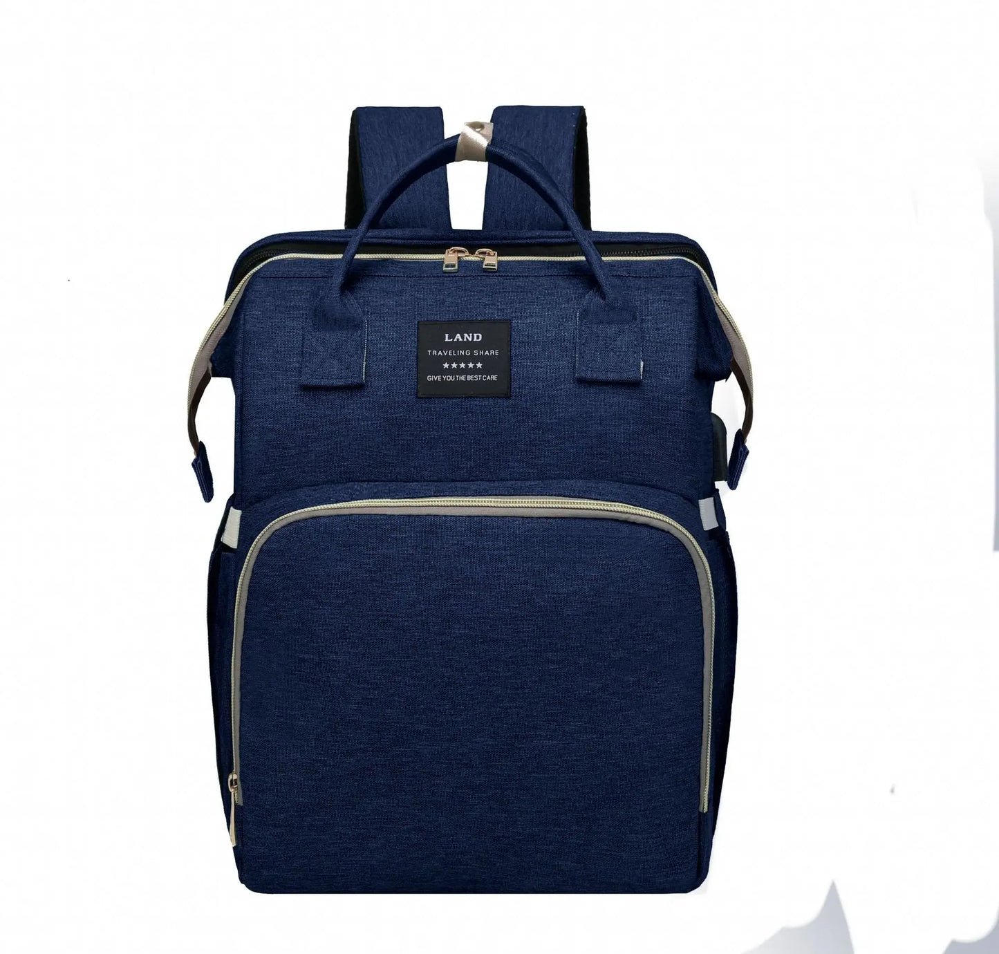 Multi - Functional Folding Baby Bag - The Purely Baby