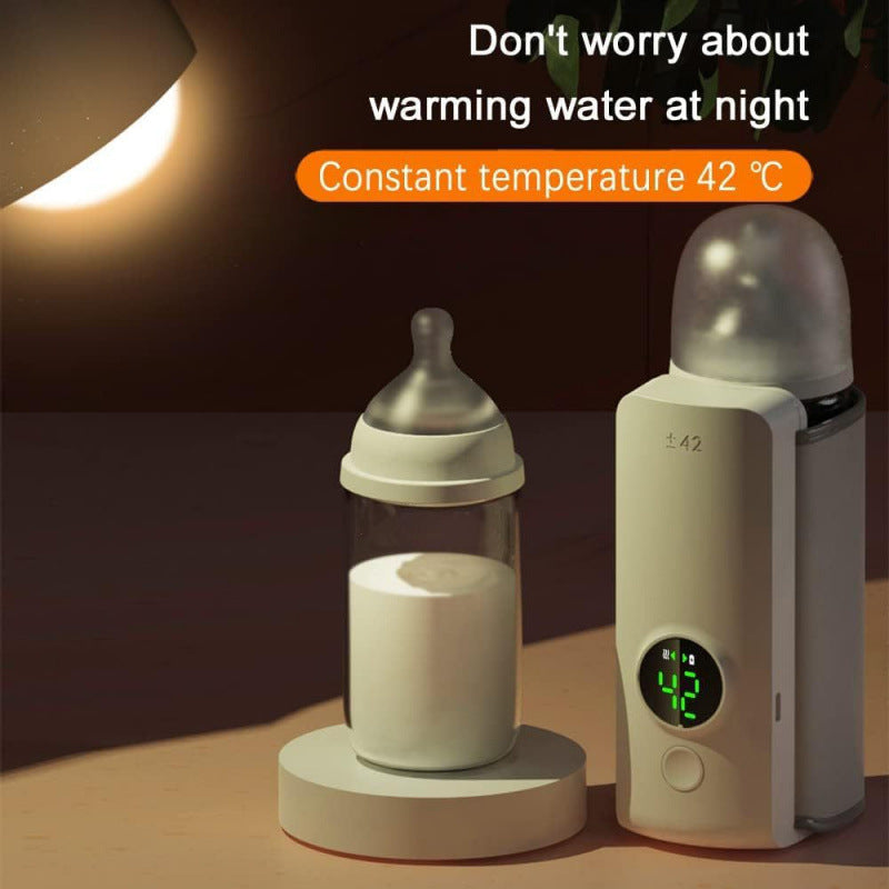 Heated water bottle