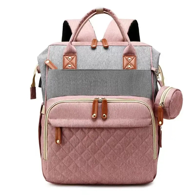 Foldable Baby Bed Diaper Bag - The Purely Baby