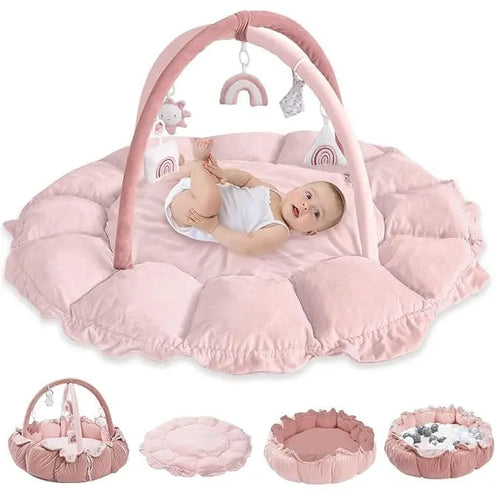 Three - in - one Thickened Petal Baby Stand - The Purely Baby