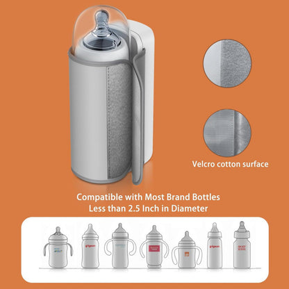 Heated water bottle