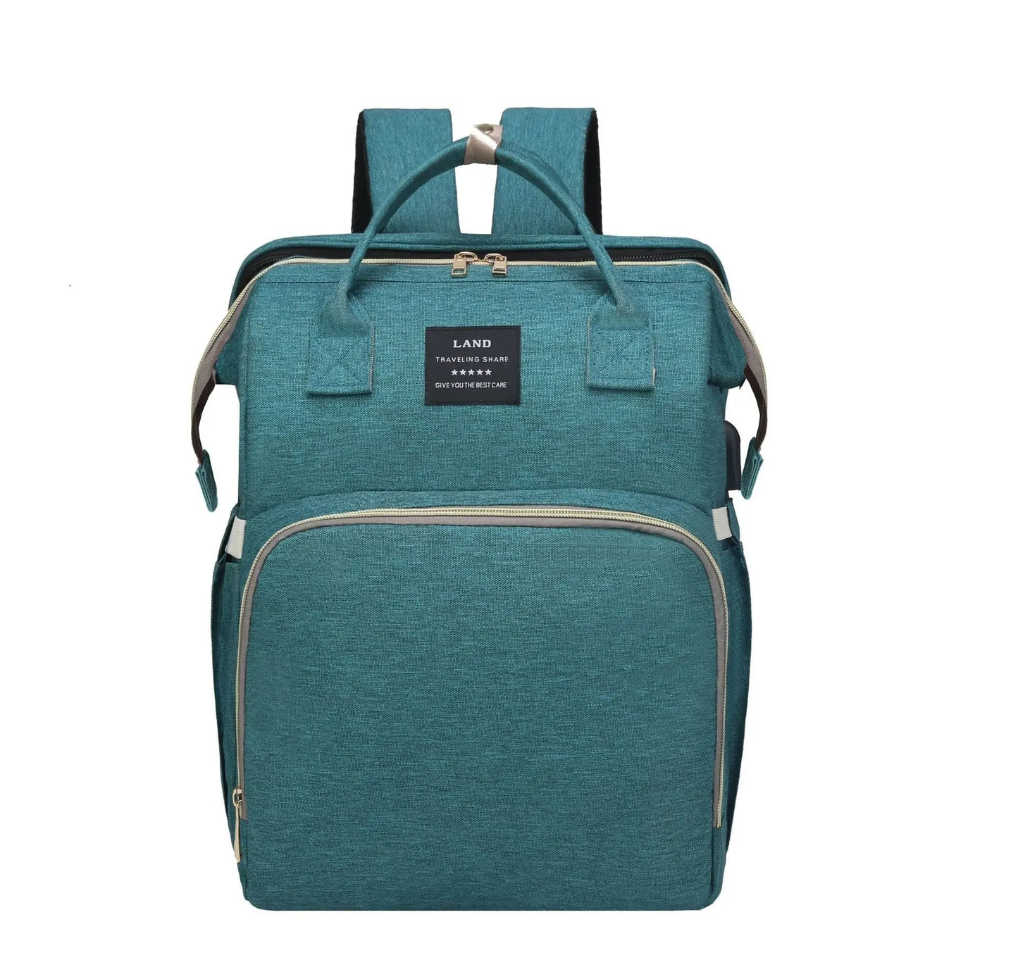 Multi - Functional Folding Baby Bag - The Purely Baby