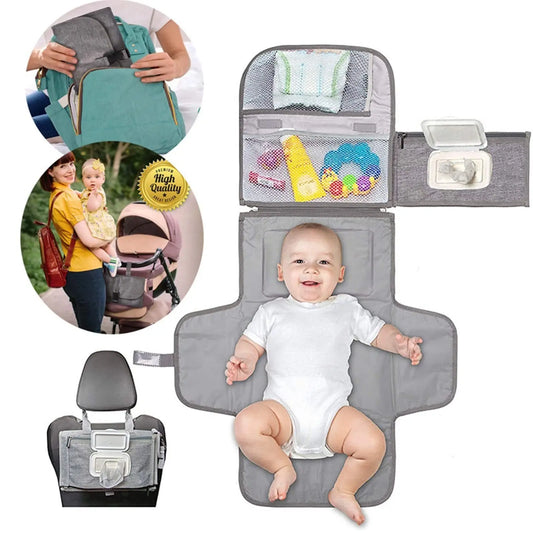 Portable Diaper Changing Diaper Pad Bag - The Purely Baby