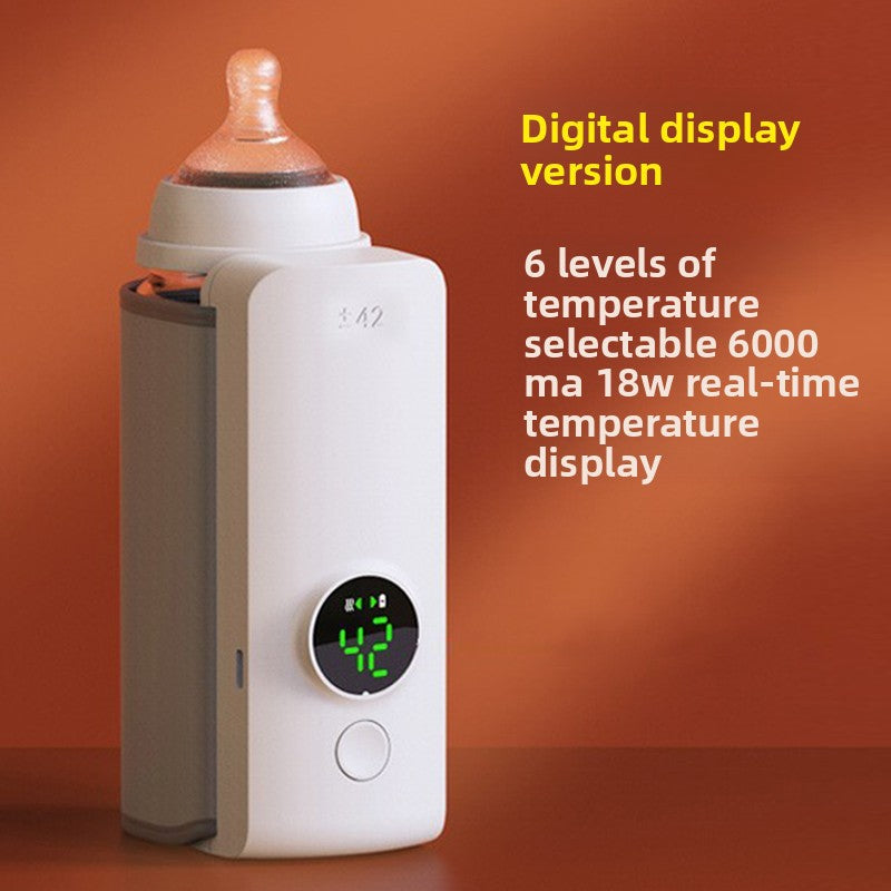 Heated water bottle