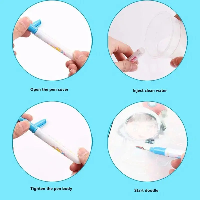 Reusable Magic Water Drawing Book - The Purely Baby