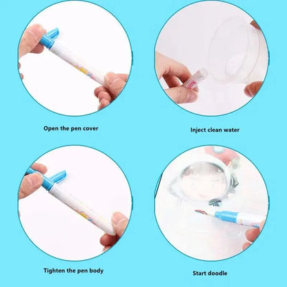 Reusable Magic Water Drawing Book - The Purely Baby