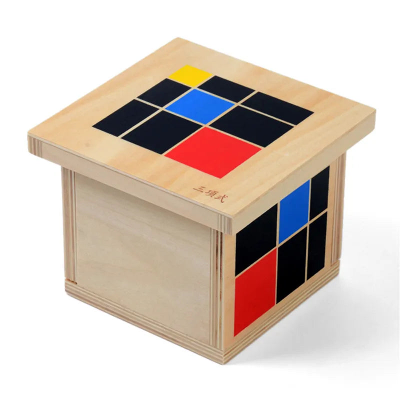 Baby Toy Montessori Trinomial Cube