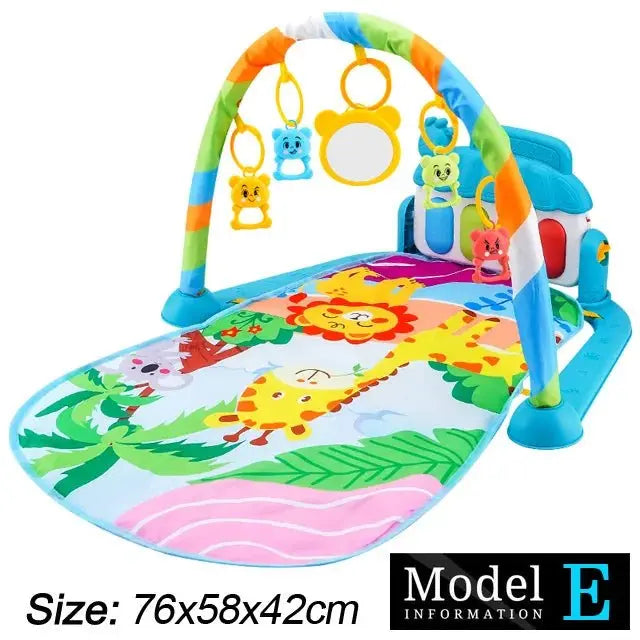 Baby Fitness Stand Music Play Gym Activity Toys - The Purely Baby