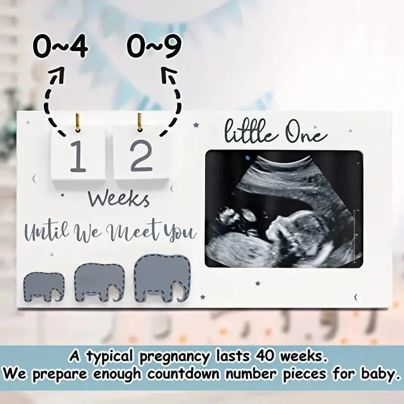 Sonogram Picture Photo Frame - The Purely Baby