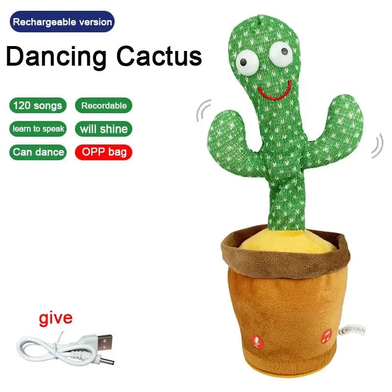 Dancing Talking Cactus Toys - The Purely Baby