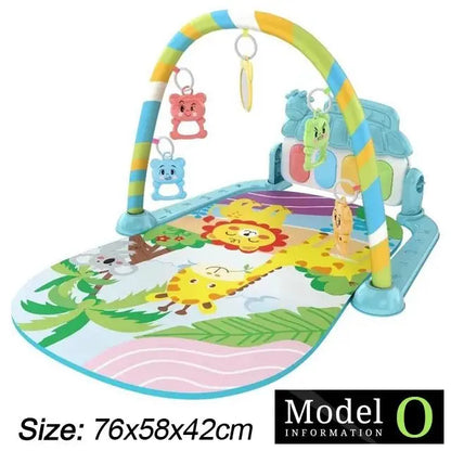 Baby Fitness Stand Music Play Gym Activity Toys - The Purely Baby