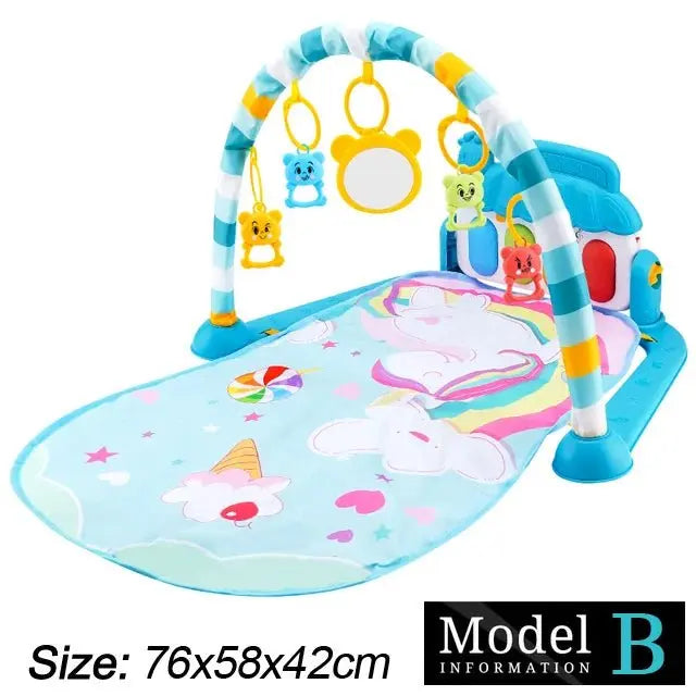 Baby Fitness Stand Music Play Gym Activity Toys - The Purely Baby
