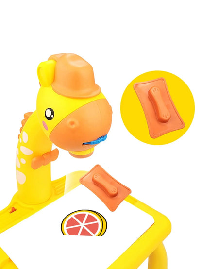 Children LED Projector Drawing Table Toy - The Purely Baby