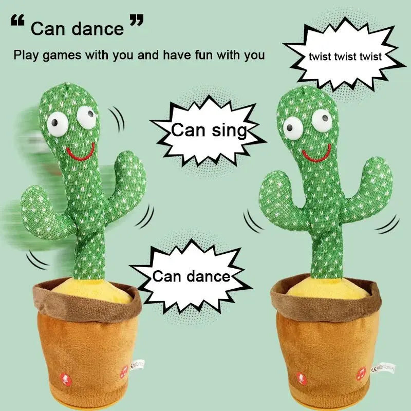 Dancing Talking Cactus Toys - The Purely Baby