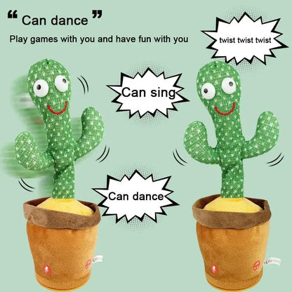 Dancing Talking Cactus Toys - The Purely Baby