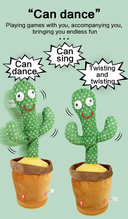 Dancing Talking Cactus Toys - The Purely Baby