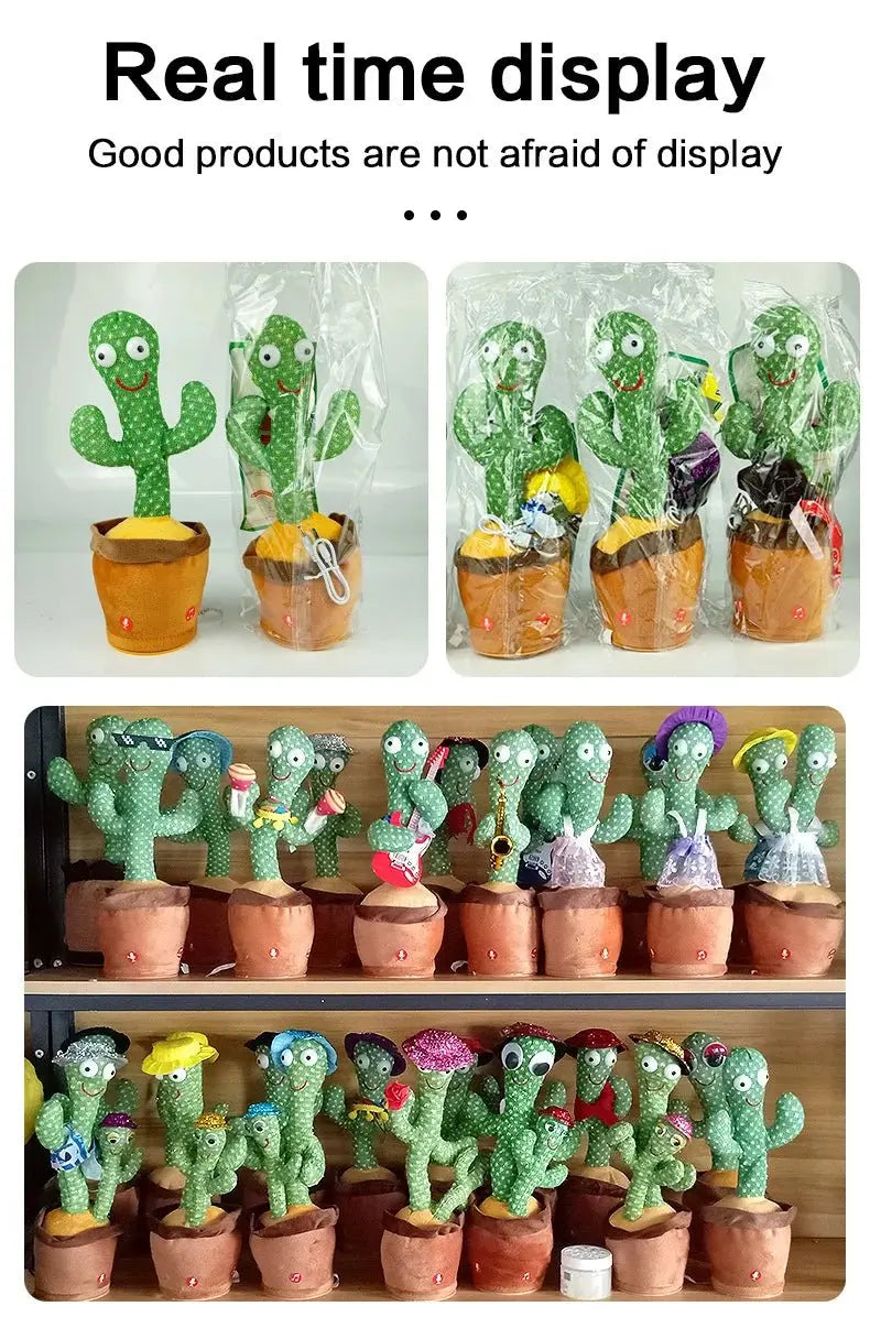 Dancing Talking Cactus Toys - The Purely Baby
