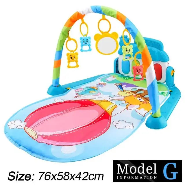 Baby Fitness Stand Music Play Gym Activity Toys - The Purely Baby