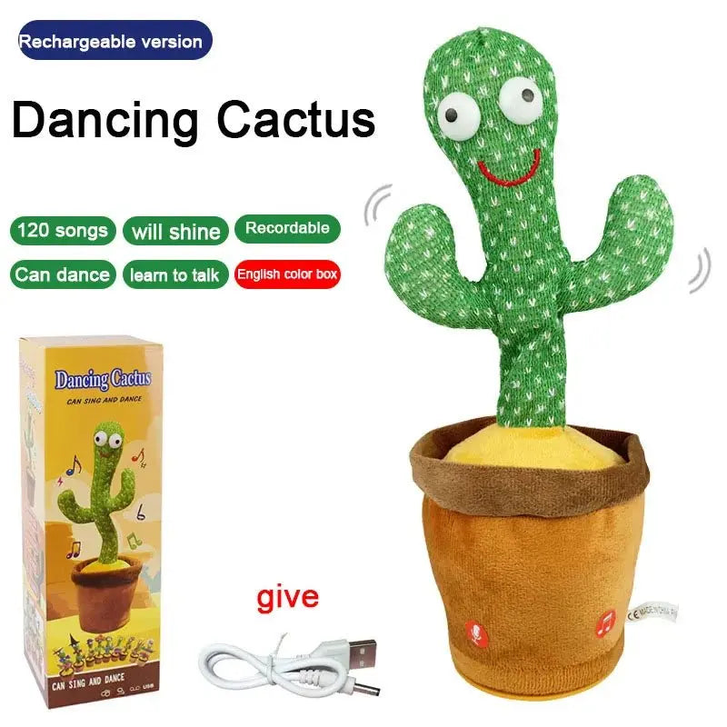 Dancing Talking Cactus Toys - The Purely Baby