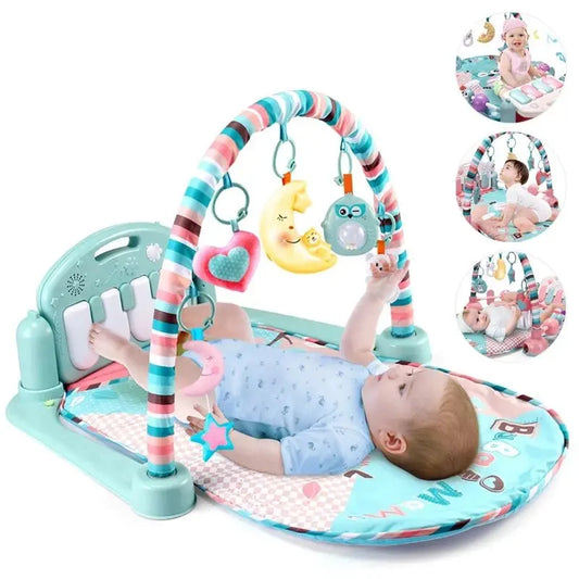 Baby Fitness Stand Music Play Gym Activity Toys - The Purely Baby
