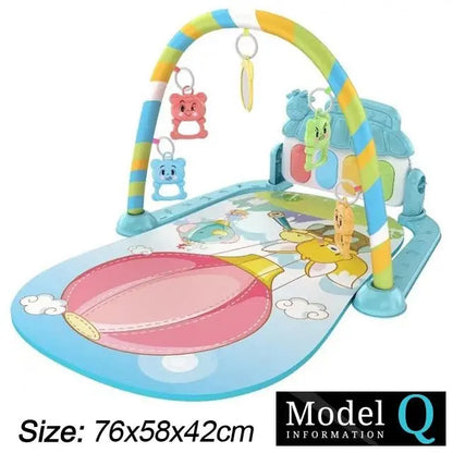 Baby Fitness Stand Music Play Gym Activity Toys - The Purely Baby