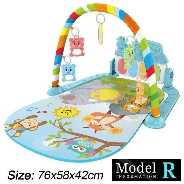 Baby Fitness Stand Music Play Gym Activity Toys - The Purely Baby
