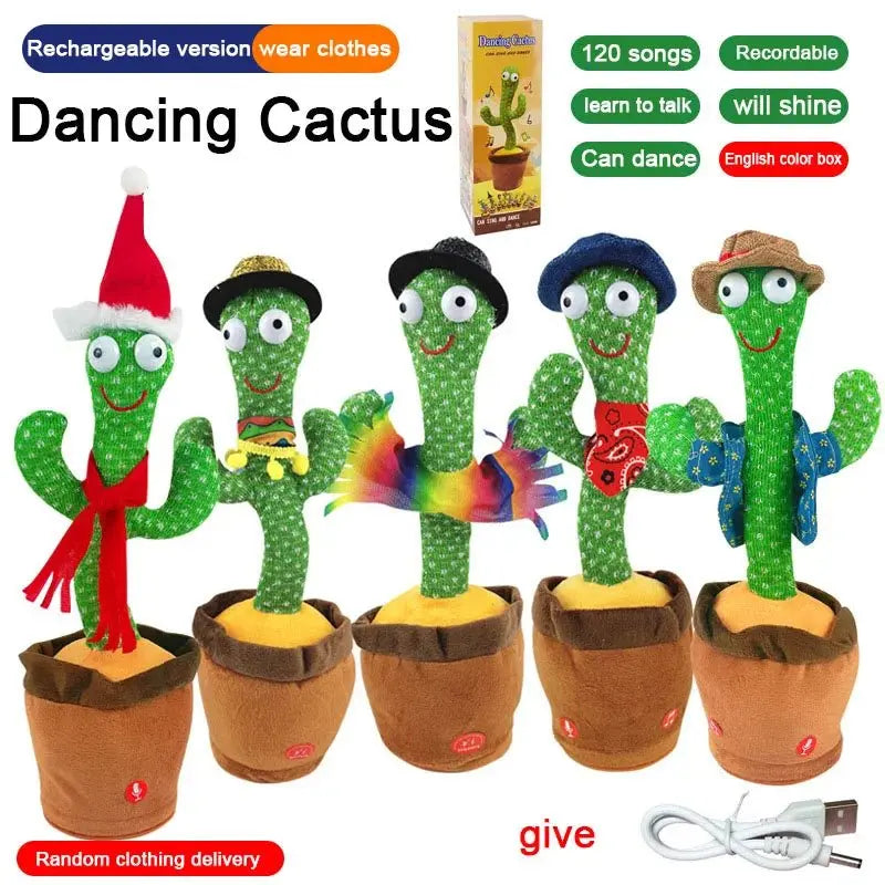 Dancing Talking Cactus Toys - The Purely Baby