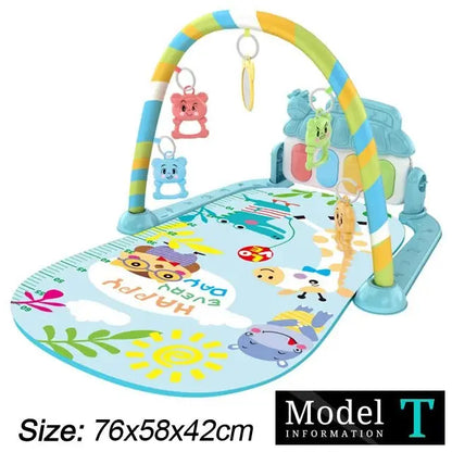 Baby Fitness Stand Music Play Gym Activity Toys - The Purely Baby