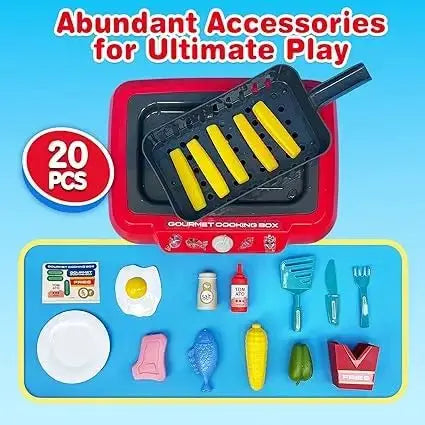 Color Changing Kids Food Fryer Pretend Play Toys - The Purely Baby