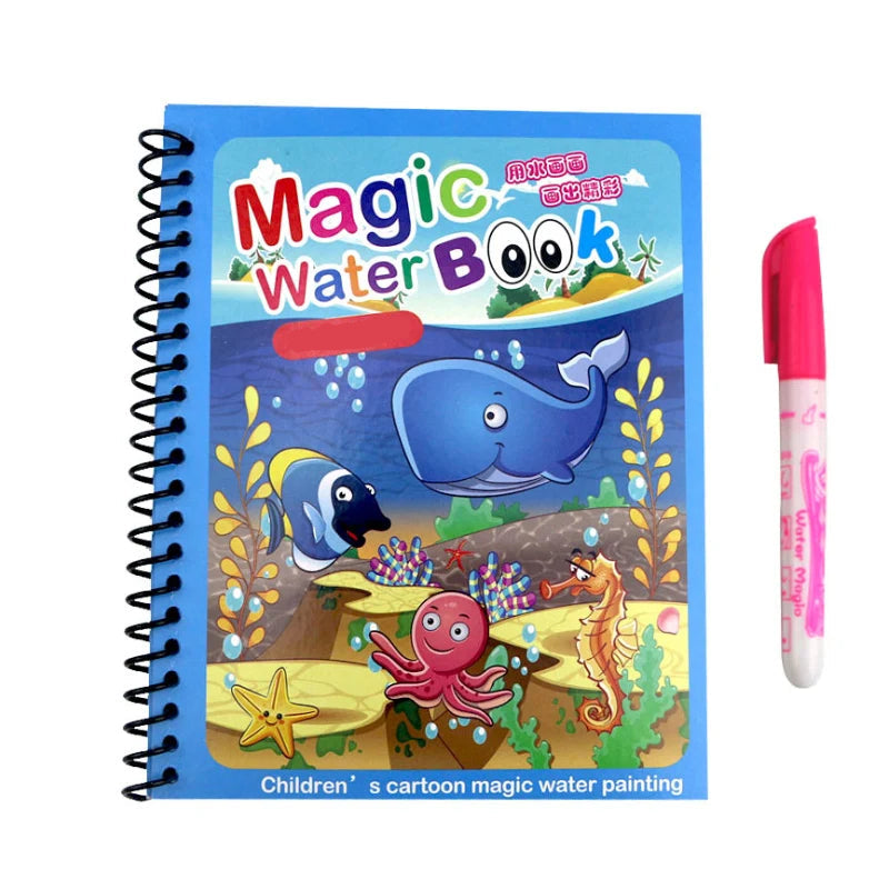 Hot Sale Reusable Magic Water Drawing Book