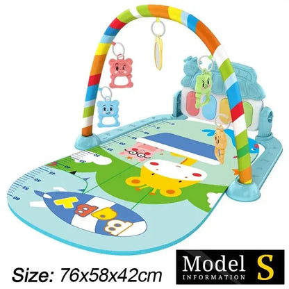 Baby Fitness Stand Music Play Gym Activity Toys - The Purely Baby