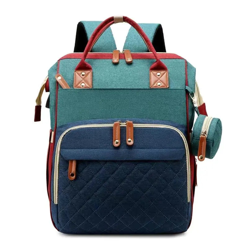 Foldable Baby Bed Diaper Bag - The Purely Baby