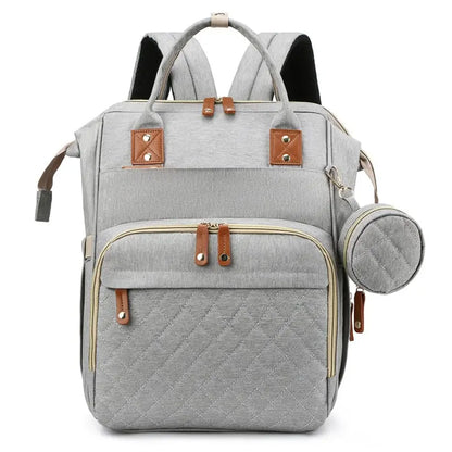 Foldable Baby Bed Diaper Bag - The Purely Baby