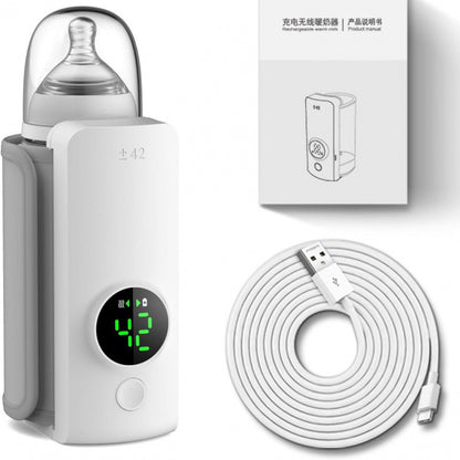 Heated water bottle