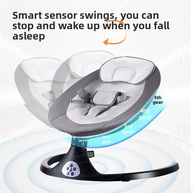 Intelligent Baby Electric Rocking Chair - The Purely Baby