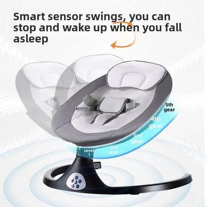 Intelligent Baby Electric Rocking Chair - The Purely Baby
